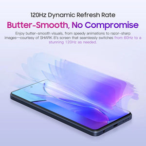 Blackview SHARK 8 Android 13 dynamic refresh rate